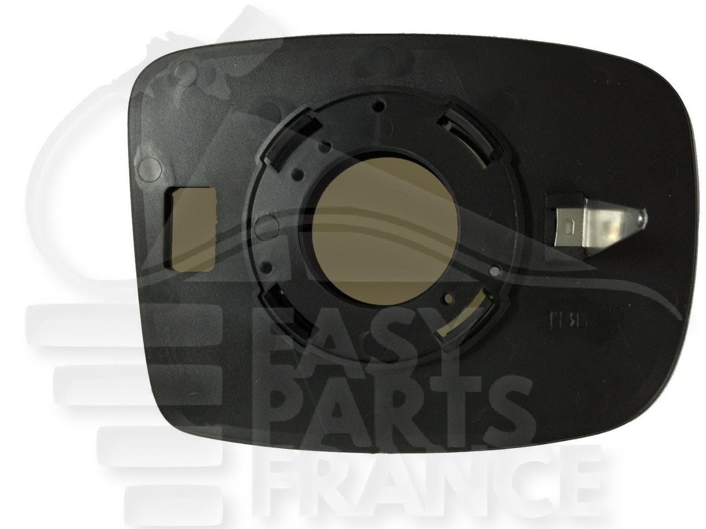 GLACE DE RETRO G CONVEX Pour HYUNDAI I-10 - HY110 09/07→12/09