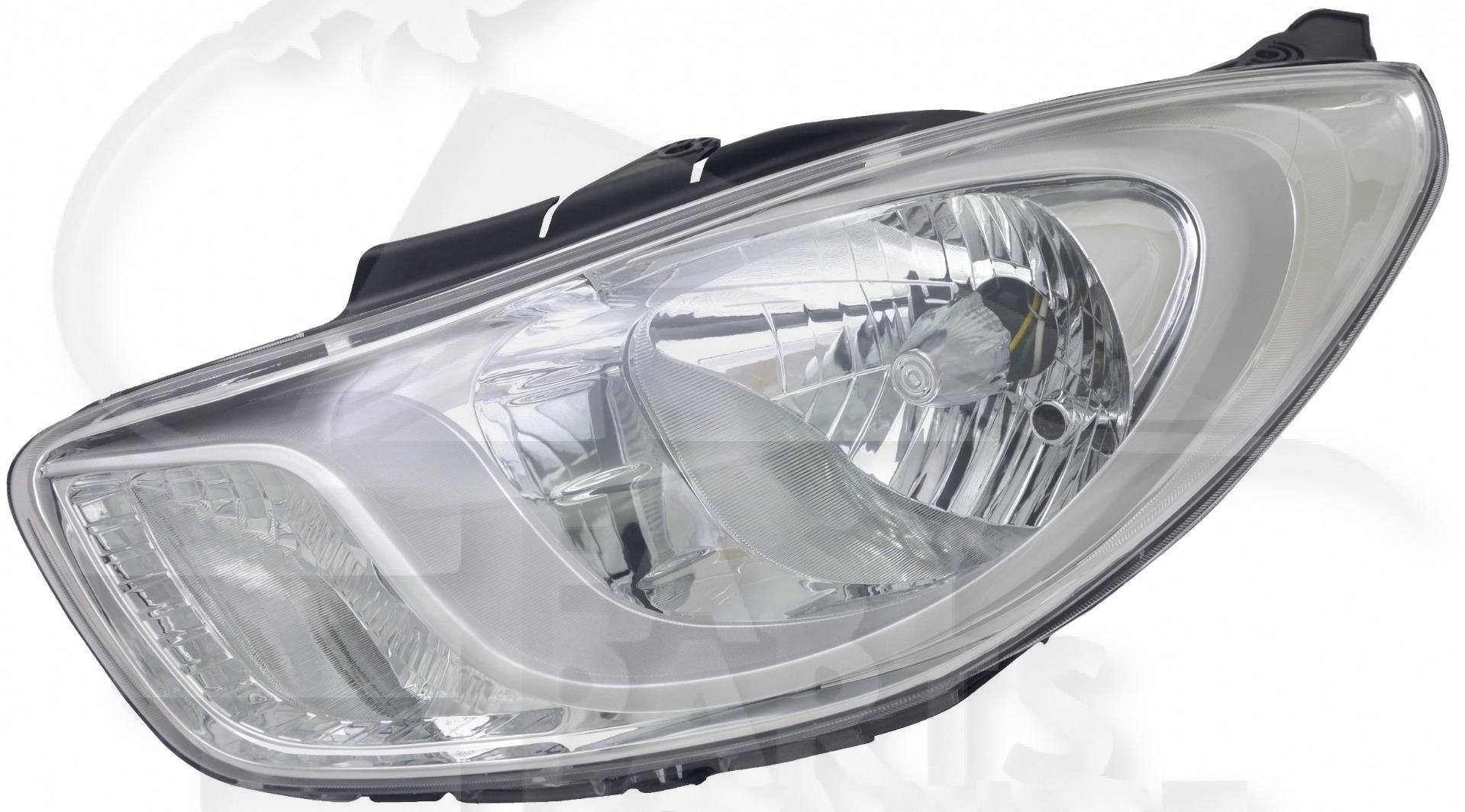 OPT G H4 ELECT A/MOTEUR F/CHROME Pour HYUNDAI I-10 - HY111 01/10→07/13