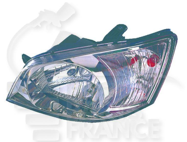 OPT G H4 MANUEL Pour HYUNDAI GETZ - HY205 01/02→09/05