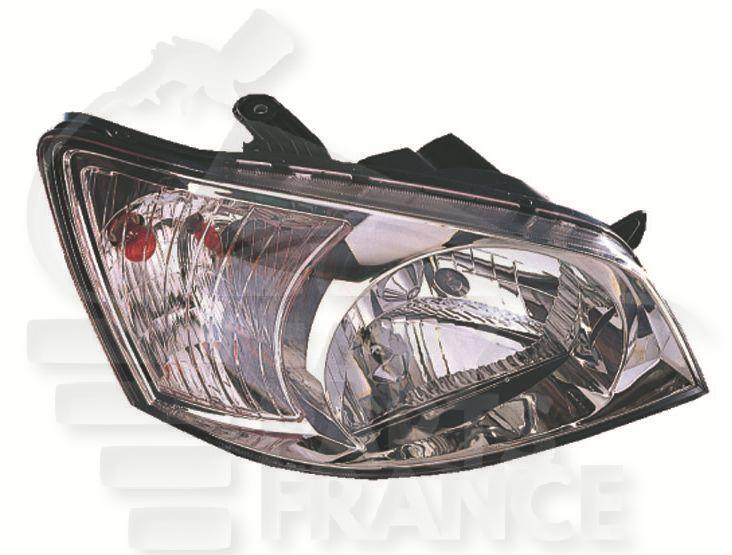OPT D H4 ELECT S/MOTEUR Pour HYUNDAI GETZ - HY205 01/02→09/05