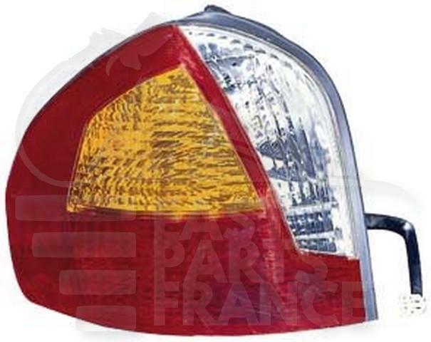 FEU ARG BL/OR Pour HYUNDAI SANTA FE - HY230 01/00→09/06