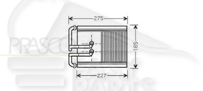 RADIA DE CHAUF TT TYPES Pour HYUNDAI TUCSON - HY600 01/04→12/10