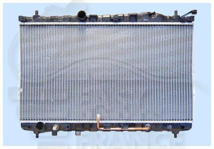 RADIA TT TYPES BA A/CLIM 400 x 725 x 26 Pour HYUNDAI TRAJET - HY610 02/00→