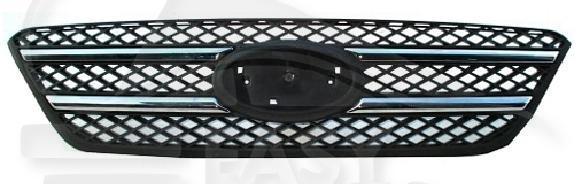 GRILLE DE CALANDRE 3 PTES Pour KIA CEE'D - KI030 12/06→09/09