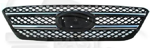 GRILLE DE CALANDRE 3 PTES Pour KIA CEE'D - KI030 11/06→07/09