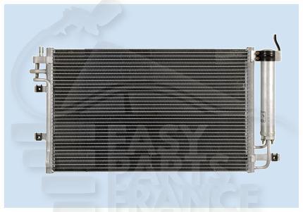 CONDENSEUR TT TYPES 570 x 360 x 20 Pour KIA CERATO 4 PTES - KI040 09/03→12/10