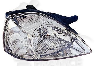 OPT D H4 ELECT S/MOTEUR FEU BL Pour KIA RIO - KI071 01/02→12/04