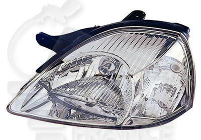 OPT G H4 ELECT S/MOTEUR FEU BL Pour KIA RIO - KI071 01/02→12/04