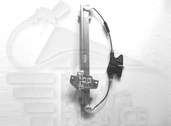 MECANISME DE LEVE VITRE ELECT AVD 4 PTES Pour KIA RIO - KI072 01/05→06/09