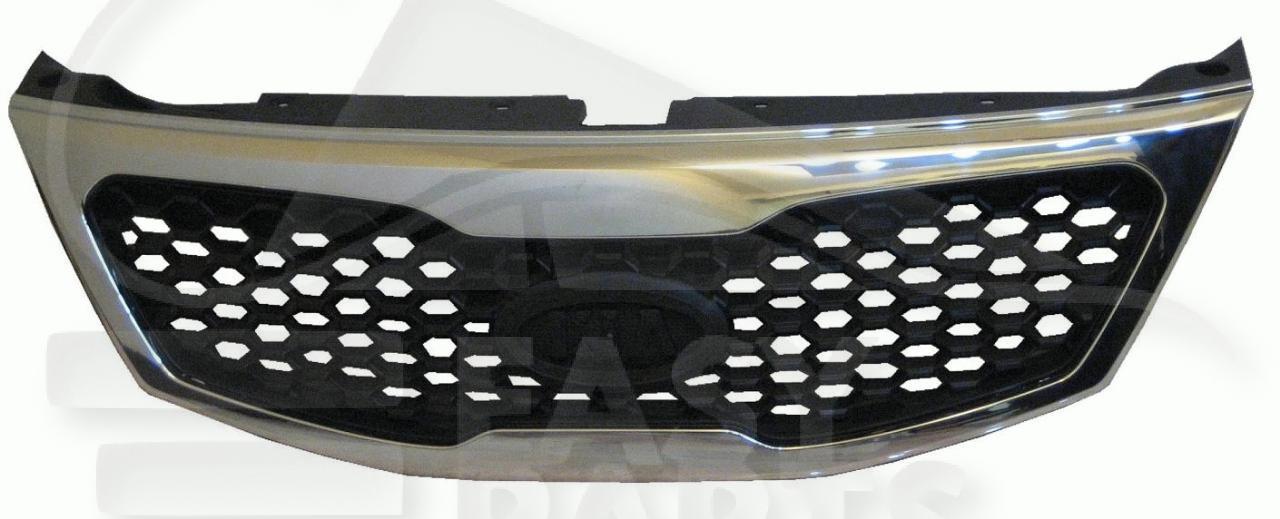 GRILLE DE CALANDRE Pour KIA SORENTO (XM) - KI102 12/09→08/12