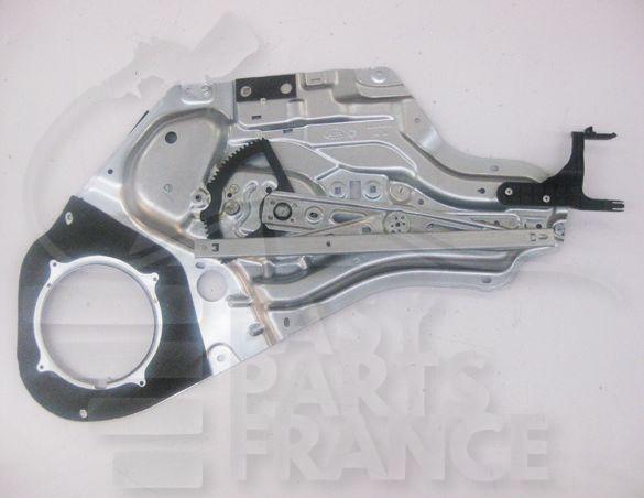 MECANISME DE LEVE VITRE ELECT AVD Pour KIA SOUL - KI110 02/08→04/11