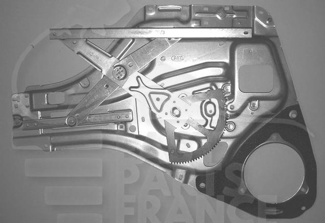 MECANISME DE LEVE VITRE ELECT AVD 4 PTES Pour KIA SPORTAGE - KI124 09/10→12/15