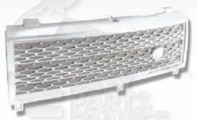 GRILLE DE CALANDRE CHROMEE Pour LAND ROVER RANGE ROVER L322 - LD051 01/02→05/05