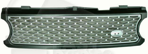 GRILLE DE CALANDRE NOIRE - SYLVER Pour LAND ROVER RANGE ROVER L322 - LD052 06/05→09/10