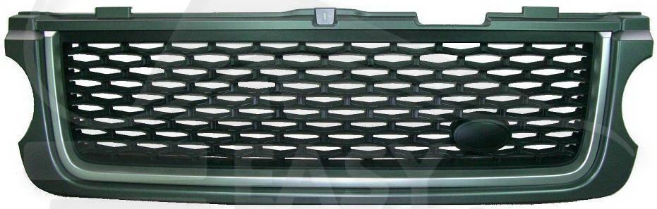 GRILLE DE CALANDER GRISE - CHROMEE Pour LAND ROVER RANGE ROVER (L322) - LD053 01/10→11/12