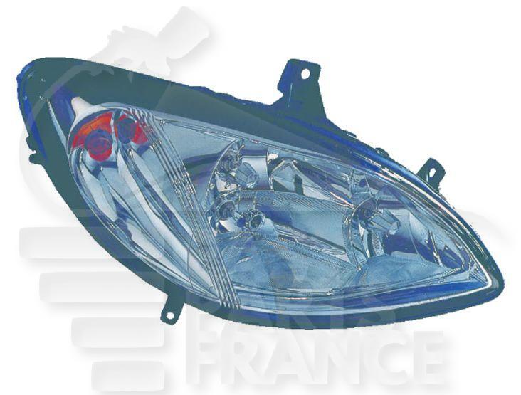 OPT D H7+H7+H7 ELECT S/MOTEUR Pour MERCEDES VITO - VIANO - W639 - ME252 11/03→09/10