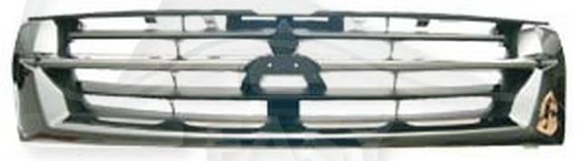 GRILLE DE CALANDRE CHROMEE Pour MITSUBISHI PAJERO - MT113 04/00→12/02