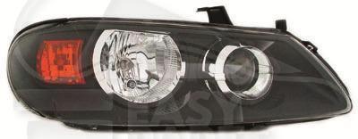 OPT D H1+H7 ELECT S/MOTEUR F/NOIR Pour NISSAN ALMERA N16 - NS013 08/02→