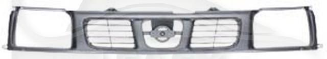 GRILLE DE CALANDRE GRISE Pour NISSAN KING KAB - NS072 09/97→