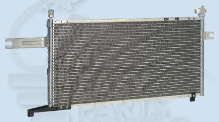CONDENSEUR TT TYPES 554 x 300 x 16 Pour NISSAN MICRA K11 - NS093 04/98→08/00