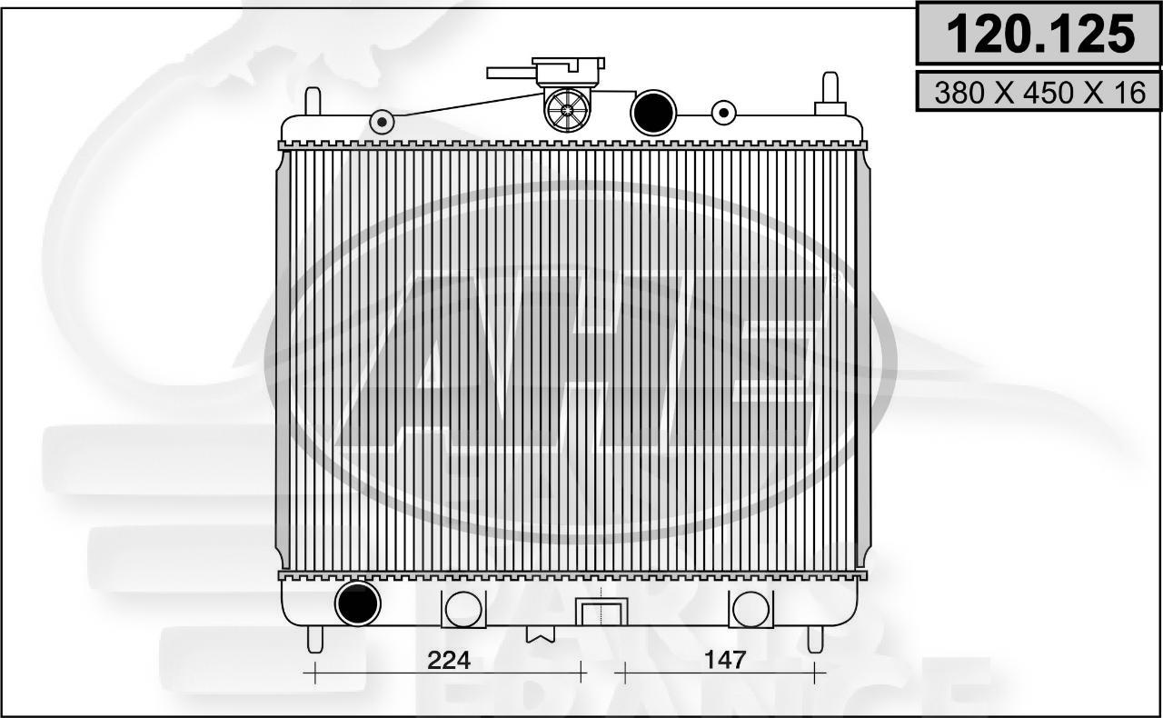 RADIA ESS 1.6 V BM +/- CLIM (japon) Pour NISSAN MICRA K12 - NS095 01/03→08/05
