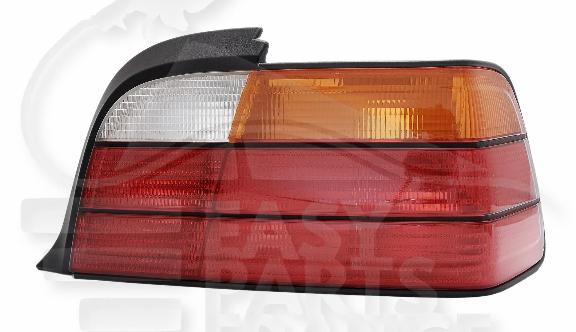 FEU ARG BL/OR Pour BMW S3 E36 COUPE/CABRIO - BM032 12/90→08/96