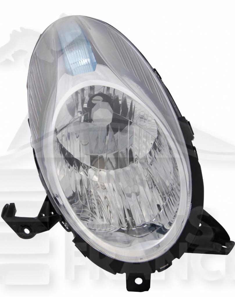 OPT D H4 ELECT S/MOTEUR - 11/07→ Pour NISSAN MICRA K12 - NS096 09/05→09/10