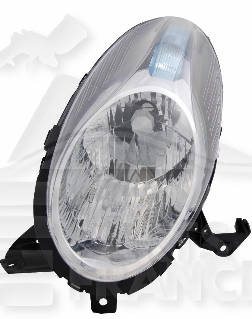 OPT G H4 ELECT S/MOTEUR - 11/07→ Pour NISSAN MICRA K12 - NS096 09/05→09/10
