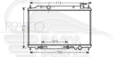 RADIA 3.5 BA +/- CLIM Pour NISSAN MURANO - NS110 01/02→01/07