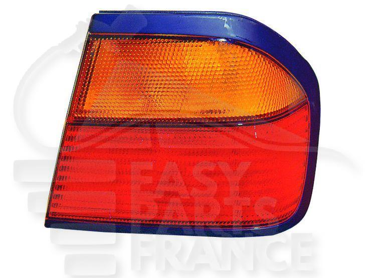 FEU ARD EXT OR/ROUGE 4 PTES Pour NISSAN PRIMERA P10 - NS190 09/90→10/96