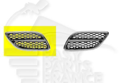 GRILLE DE CAPOT AVD CHROMEE/NOIRE Pour NISSAN PRIMERA P11 - NS192 06/99→03/02