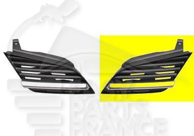 GRILLE DE CALANDRE AVG CHROMEE/NOIRE Pour NISSAN PRIMERA P12 - NS193 04/02→