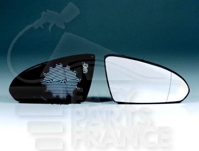 GLACE DE RETRO G CHAUF ASPHERIQUE Pour NISSAN PRIMERA P12 - NS193 04/02→
