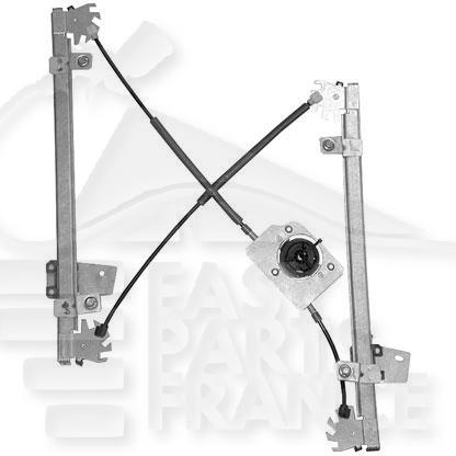MECANISME DE LEVE VITRE AVG ELECT 4 PTES /SW Pour NISSAN PRIMERA P12 - NS193 04/02→