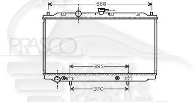 RADIA 2.2 TD BA +/- CLIM Pour NISSAN PRIMERA P12 - NS193 04/02→