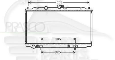 RADIA 2.2 TD BA +/- CLIM Pour NISSAN PRIMERA P12 - NS193 04/02→