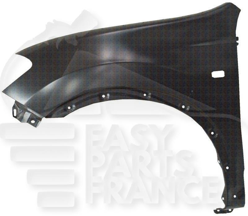 AILE AVG A/EMPL FEU Pour NISSAN QASHQAI - NS201 04/10→02/14