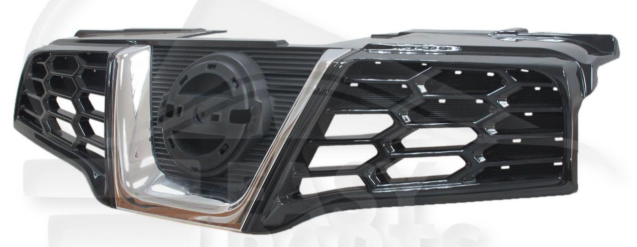 GRILLE DE CALANDRE A/MOULURE CHROMEE Pour NISSAN QASHQAI - NS201 04/10→02/14