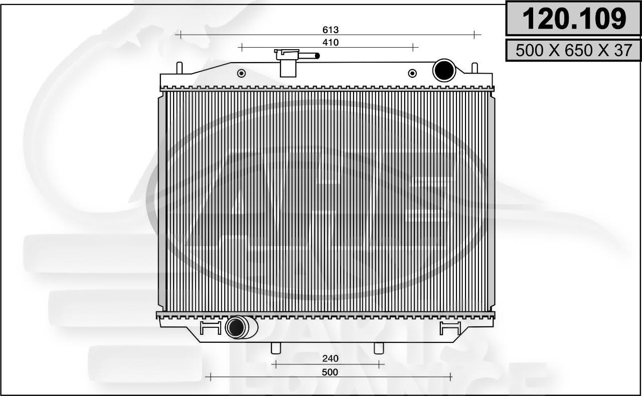 RADIA 3.0 BM +/- CLIM Pour NISSAN TERRANO - NS232 02/02→