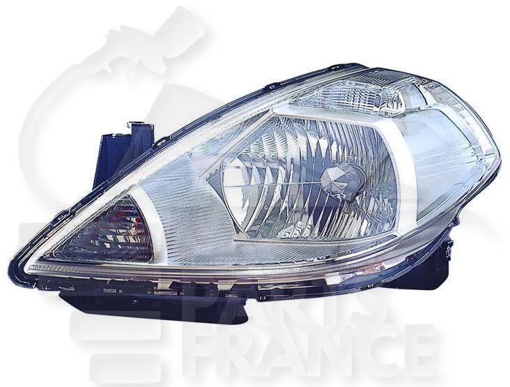 OPT G H4 ELECT S/MOTEUR F/CHROME Pour NISSAN TIIDA 3/5 PTES - NS240 01/05→01/07
