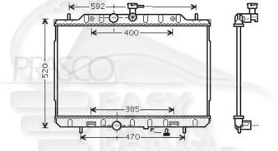 RADIA 2.0 I 16 V BM +/- CLIM Pour NISSAN X TRAIL T31 - NS261 07/07→09/10