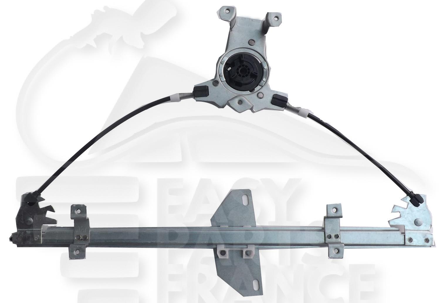 MECANISME DE LEVE VITRE ELECT AVD Pour NISSAN NOTE - NS131 01/09→08/13