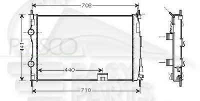 RADIA 2.0 DCI BM +/- CLIM Pour NISSAN QASHQAI - NS201 04/10→02/14