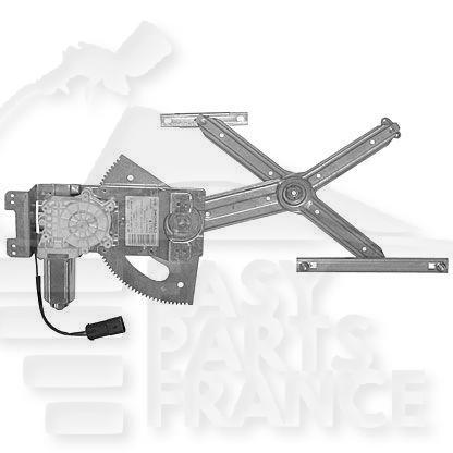 LEVE VITRE AVD ELECT 2 PTES Pour OPEL CORSA C - OP064 10/00→06/03
