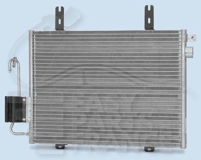 CONDENSEUR DE CLIM 1.4 - 1.6 - 1.9 D/DCI 510 x 380 x 20 Pour NISSAN KUBISTAR - NS080 05/03→