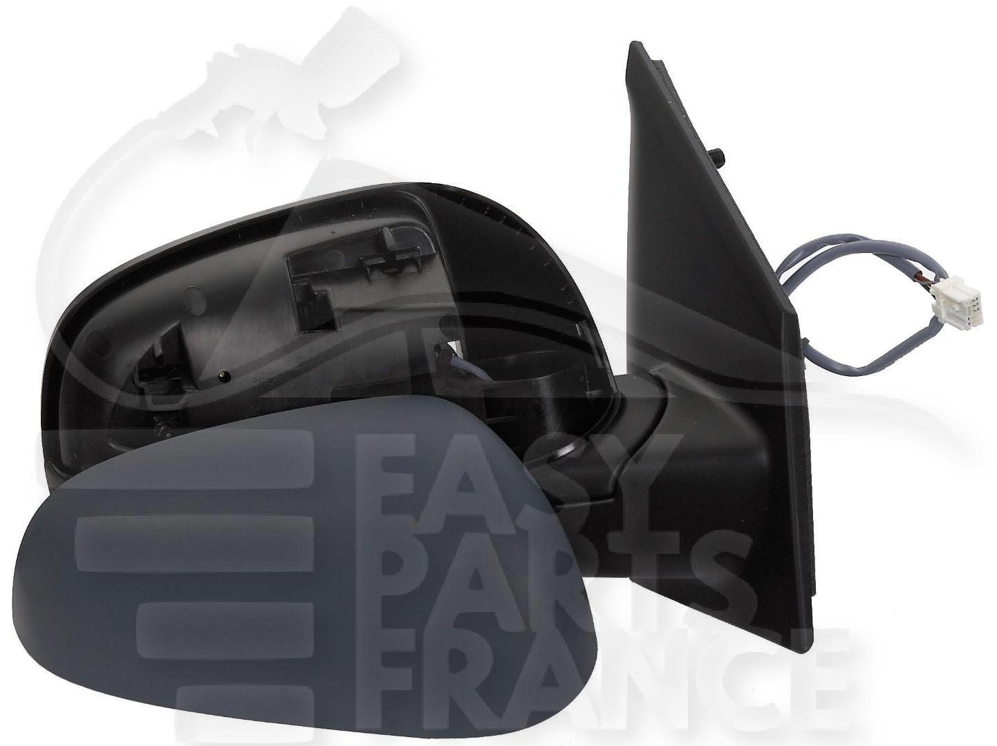 RETRO D ELECT CHAUF A PEINDRE Pour NISSAN NOTE - NS131 01/09→08/13