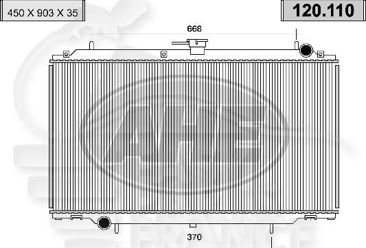 RADIA 2.8 TDIC/3.0 TDIC BM +/- CLIM Pour NISSAN PATROL GR Y61 - NS162 01/02→10/03