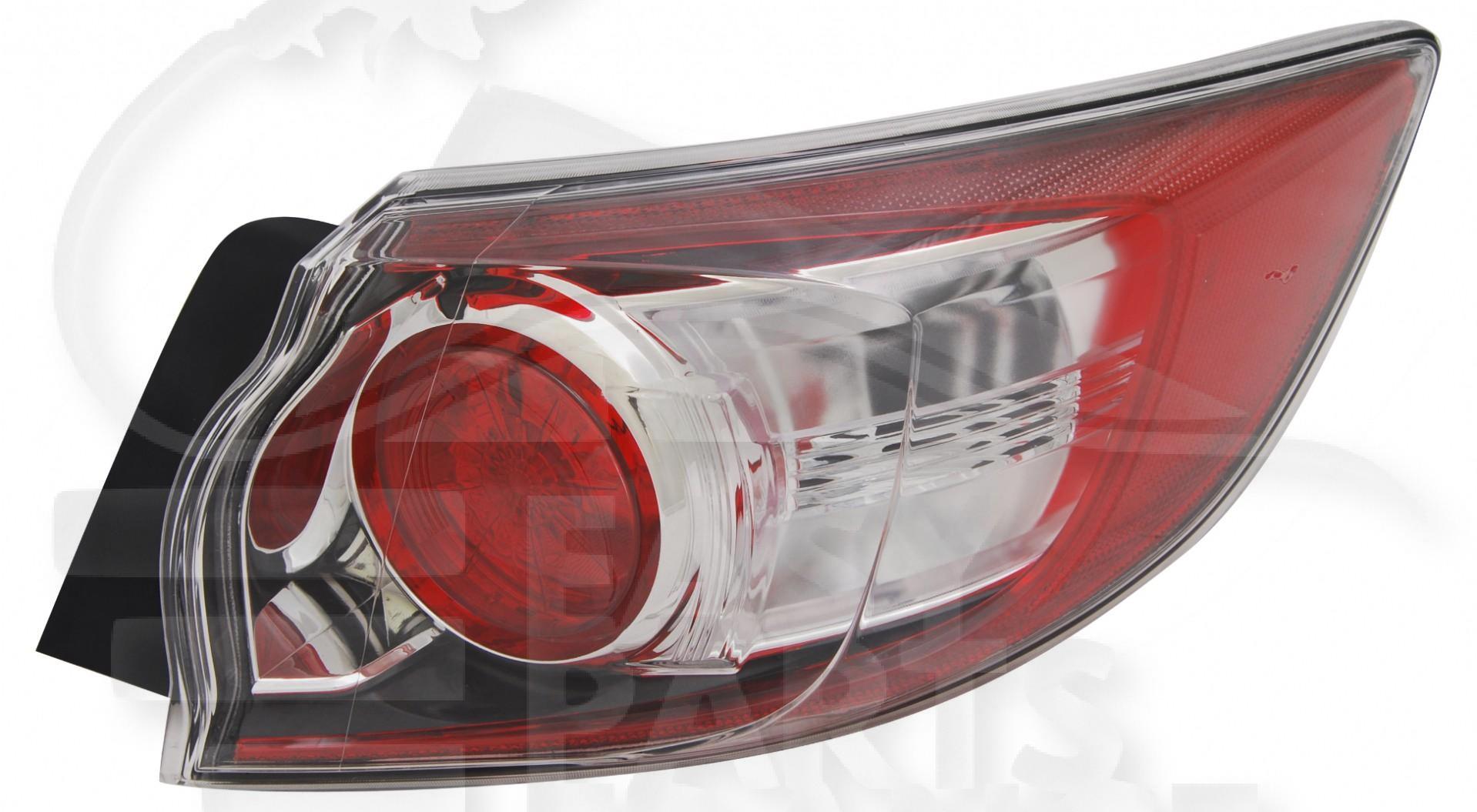FEU ARD EXT Pour MAZDA 3 - 5 PTES - MZ055 01/09→12/10