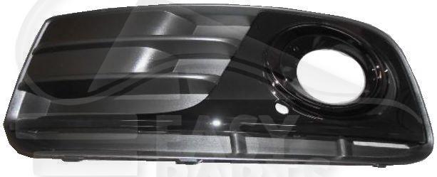 GRILLE DE PC AVG PEINTE NOIRE Pour AUDI Q5 - AD131 09/12→12/16