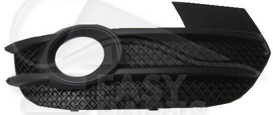 GRILLE DE PC AVD NOIRE Pour AUDI Q3 (8U) - AD120 10/11→08/14